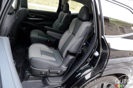 Subaru Ascent Onyx, deuxième rangée